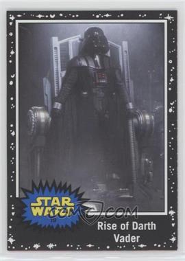 2015 Topps Star Wars: Journey to The Force Awakens - [Base] - Black Starfield #19 - Revenge of the Sith - Rise of Darth Vader