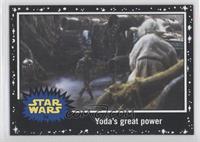 The Empire Strikes Back - Yoda's great power