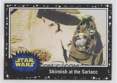 2015 Topps Star Wars: Journey to The Force Awakens - [Base] - Black Starfield #67 - Return of the Jedi - Skirmish at the Sarlacc