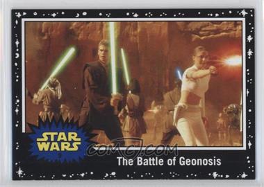 2015 Topps Star Wars: Journey to The Force Awakens - [Base] - Black Starfield #9 - Attack of the Clones - The Battle of Geonosis