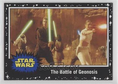 2015 Topps Star Wars: Journey to The Force Awakens - [Base] - Black Starfield #9 - Attack of the Clones - The Battle of Geonosis