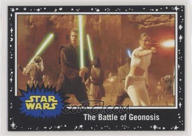 2015 Topps Star Wars: Journey to The Force Awakens - [Base] - Black Starfield #9 - Attack of the Clones - The Battle of Geonosis