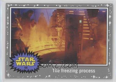 2015 Topps Star Wars: Journey to The Force Awakens - [Base] - Death Star Silver #56 - The Empire Strikes Back - The freezing process