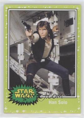 2015 Topps Star Wars: Journey to The Force Awakens - [Base] - Jabba Slime Green Starfield #28 - A New Hope - Han Solo
