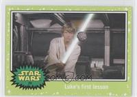 A New Hope - Luke's first lesson