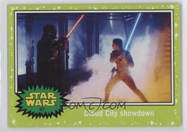 2015 Topps Star Wars: Journey to The Force Awakens - [Base] - Jabba Slime Green Starfield #57 - The Empire Strikes Back - Cloud City showdown