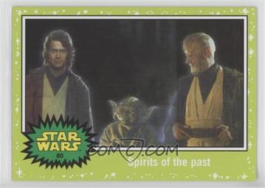 2015 Topps Star Wars: Journey to The Force Awakens - [Base] - Jabba Slime Green Starfield #80 - Return of the Jedi - Spirits of the past