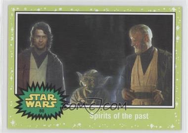 2015 Topps Star Wars: Journey to The Force Awakens - [Base] - Jabba Slime Green Starfield #80 - Return of the Jedi - Spirits of the past