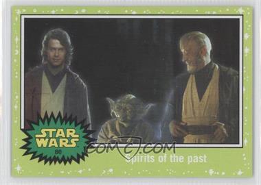 2015 Topps Star Wars: Journey to The Force Awakens - [Base] - Jabba Slime Green Starfield #80 - Return of the Jedi - Spirits of the past