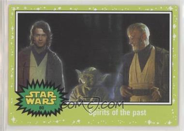 2015 Topps Star Wars: Journey to The Force Awakens - [Base] - Jabba Slime Green Starfield #80 - Return of the Jedi - Spirits of the past