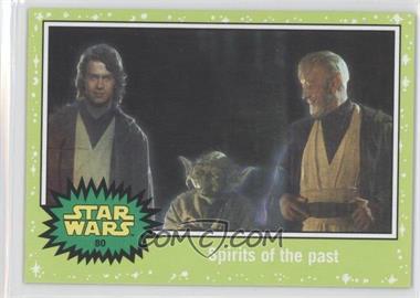 2015 Topps Star Wars: Journey to The Force Awakens - [Base] - Jabba Slime Green Starfield #80 - Return of the Jedi - Spirits of the past