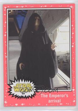 2015 Topps Star Wars: Journey to The Force Awakens - [Base] - Lightsaber Neon Starfield #69 - Return of the Jedi - The Emperor's arrival