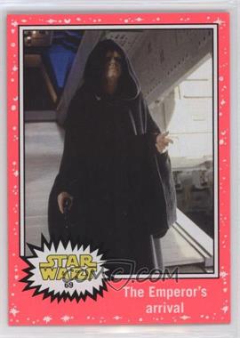 2015 Topps Star Wars: Journey to The Force Awakens - [Base] - Lightsaber Neon Starfield #69 - Return of the Jedi - The Emperor's arrival
