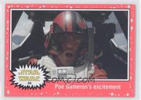 The Force Awakens - Poe Dameron's excitement