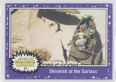 2015 Topps Star Wars: Journey to The Force Awakens - [Base] - Purple Starfield #67 - Return of the Jedi - Skirmish at the Sarlacc