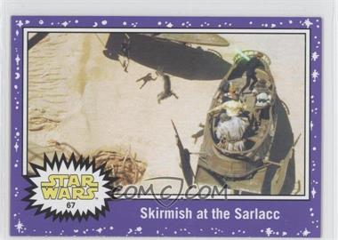 2015 Topps Star Wars: Journey to The Force Awakens - [Base] - Purple Starfield #67 - Return of the Jedi - Skirmish at the Sarlacc