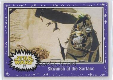 2015 Topps Star Wars: Journey to The Force Awakens - [Base] - Purple Starfield #67 - Return of the Jedi - Skirmish at the Sarlacc