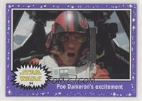 The Force Awakens - Poe Dameron's excitement