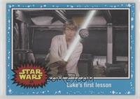 A New Hope - Luke's first lesson