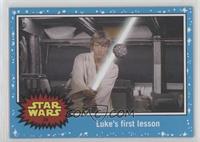 A New Hope - Luke's first lesson