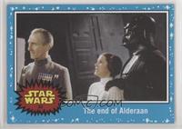 A New Hope - The end of Alderaan