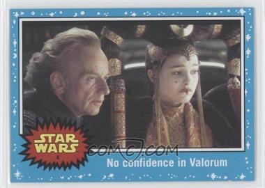 2015 Topps Star Wars: Journey to The Force Awakens - [Base] #4 - The Phantom Menace - No confidence in Valorum