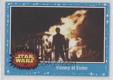 2015 Topps Star Wars: Journey to The Force Awakens - [Base] #79 - Return of the Jedi - Victory at Endor