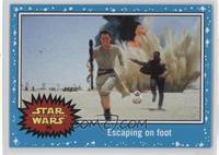 The Force Awakens - Escaping on foot