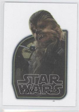 2015 Topps Star Wars: Journey to The Force Awakens - Cloth Stickers #CS-4 - Chewbacca