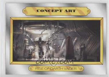 2015 Topps Star Wars: Journey to The Force Awakens - Concept Art #CA-9 - Rise of Darth Vader