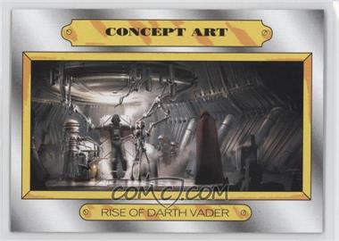 2015 Topps Star Wars: Journey to The Force Awakens - Concept Art #CA-9 - Rise of Darth Vader