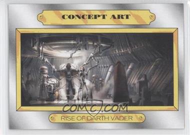 2015 Topps Star Wars: Journey to The Force Awakens - Concept Art #CA-9 - Rise of Darth Vader