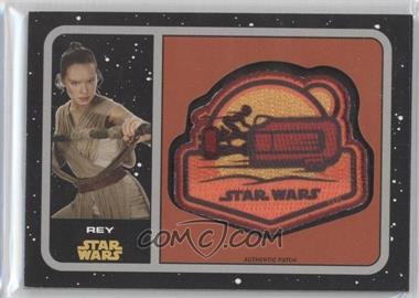 2015 Topps Star Wars: Journey to The Force Awakens - Manufactured Patches #P-15 - Rey