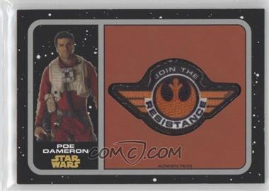 2015 Topps Star Wars: Journey to The Force Awakens - Manufactured Patches #P-19 - Poe Dameron