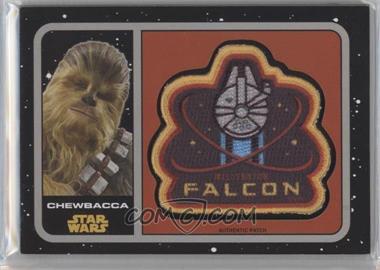 2015 Topps Star Wars: Journey to The Force Awakens - Manufactured Patches #P-5 - Chewbacca