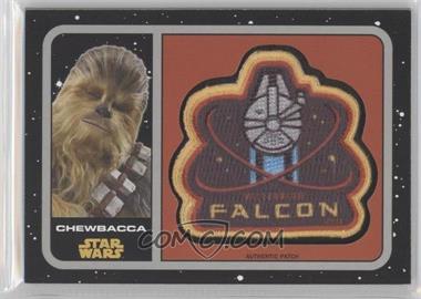 2015 Topps Star Wars: Journey to The Force Awakens - Manufactured Patches #P-5 - Chewbacca