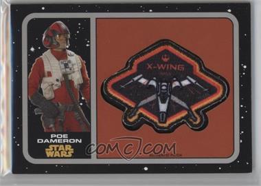 2015 Topps Star Wars: Journey to The Force Awakens - Manufactured Patches #P-7 - Poe Dameron