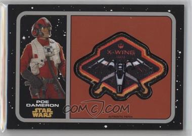 2015 Topps Star Wars: Journey to The Force Awakens - Manufactured Patches #P-7 - Poe Dameron