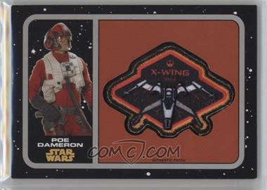 2015 Topps Star Wars: Journey to The Force Awakens - Manufactured Patches #P-7 - Poe Dameron