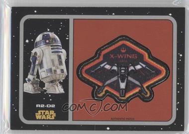 2015 Topps Star Wars: Journey to The Force Awakens - Manufactured Patches #P-8 - R2-D2