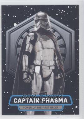 2015 Topps Star Wars: Journey to The Force Awakens - Power of the First Order #FO-2 - Captain Phasma