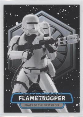 2015 Topps Star Wars: Journey to The Force Awakens - Power of the First Order #FO-5 - Flametrooper