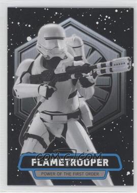 2015 Topps Star Wars: Journey to The Force Awakens - Power of the First Order #FO-5 - Flametrooper