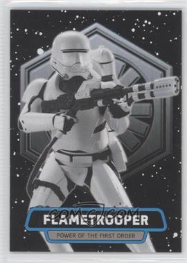 2015 Topps Star Wars: Journey to The Force Awakens - Power of the First Order #FO-5 - Flametrooper