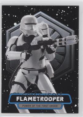 2015 Topps Star Wars: Journey to The Force Awakens - Power of the First Order #FO-5 - Flametrooper