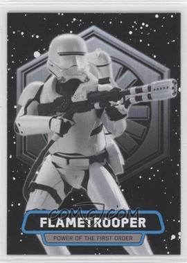 2015 Topps Star Wars: Journey to The Force Awakens - Power of the First Order #FO-5 - Flametrooper