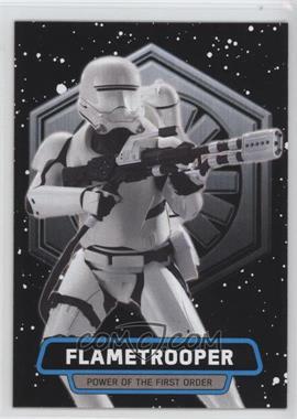 2015 Topps Star Wars: Journey to The Force Awakens - Power of the First Order #FO-5 - Flametrooper