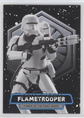 2015 Topps Star Wars: Journey to The Force Awakens - Power of the First Order #FO-5 - Flametrooper