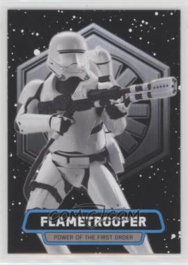 2015 Topps Star Wars: Journey to The Force Awakens - Power of the First Order #FO-5 - Flametrooper