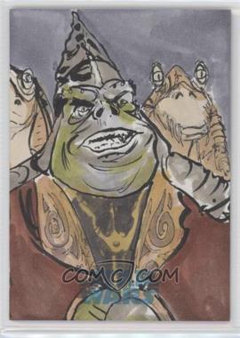 2015 Topps Star Wars: Journey to The Force Awakens - Sketch Cards #_CEBN - Chris Elliott /1